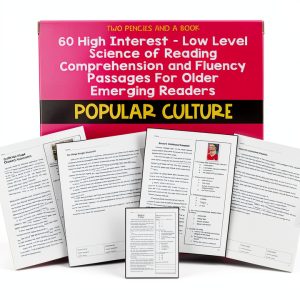 Low Level Reading Workbook for Struggling Readers Two Pencils and Book-0