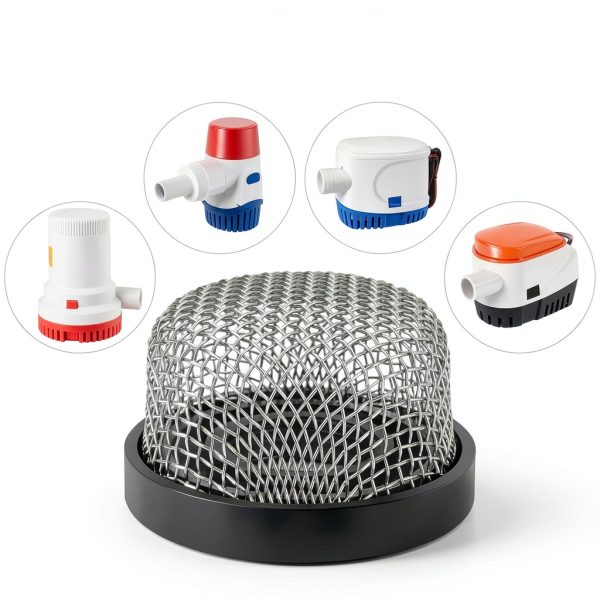 Marine Aerator Screen Strainer 3/4-14 Stainless Steel Mesh by Amviner-6