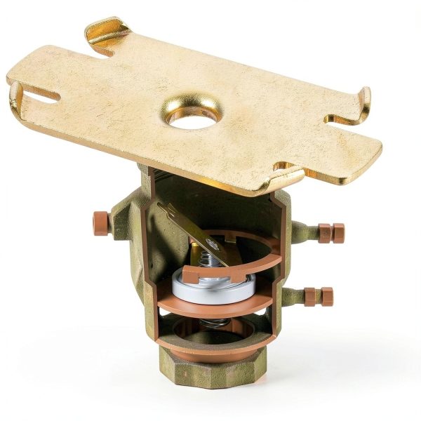 Deecaray 765 Brass Retainer Clip Inline Strainer Duty Brass Yellow-3