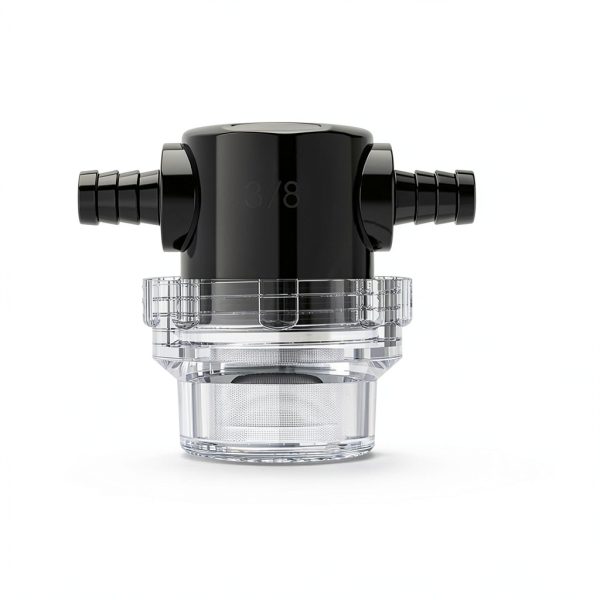 Water Pump Filter RLECS Black 3/8" Inline Strainer for Sprayers-1