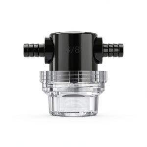 Water Pump Filter RLECS Black 3/8" Inline Strainer for Sprayers-0