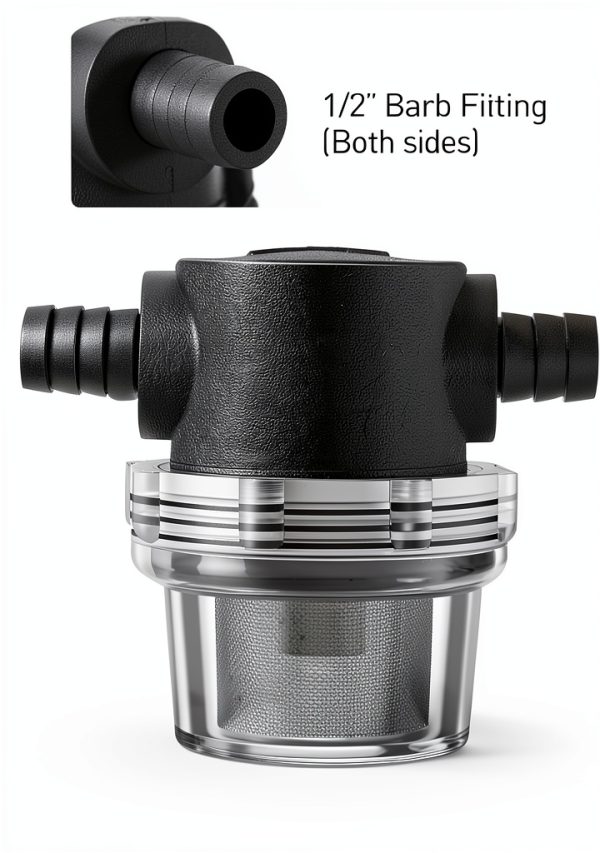 1/2 Inch Water Strainer by Niceminiwall 50 Mesh Stainless Steel Filter-4