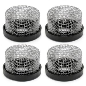 4‑Pack ¾‑Inch 14 Stainless Steel Mesh Aerator Strainer – KUEDPEZ-0