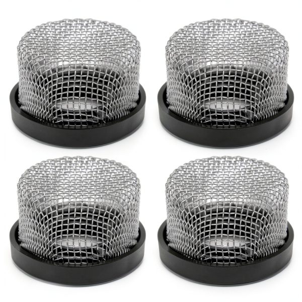 4‑Pack ¾‑Inch 14 Stainless Steel Mesh Aerator Strainer – KUEDPEZ-0