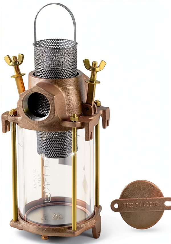 Perko 0493005PLB Bronze Intake Water Strainer - 3/4" Pipe-0