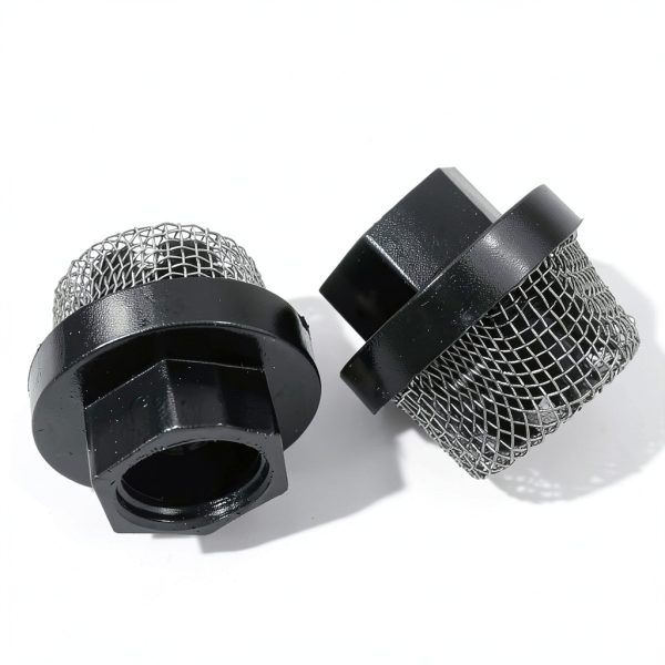 Stainless Steel Strainer 4 Pcs 3/4in -14 Aerator Mesh with Brush LJZP-5