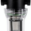 SEAFLO 1/2" Female NPT in-Line Strainer with 100 Mesh Stainless Steel Filter Screen – Clear Bowl for Easy Cleaning | Model SF-ST-12 (1-Pack)-0