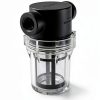 SEAFLO 1/2" Female NPT in-Line Strainer with 100 Mesh Stainless Steel Filter Screen – Clear Bowl for Easy Cleaning | Model SF-ST-12 (1-Pack)-3